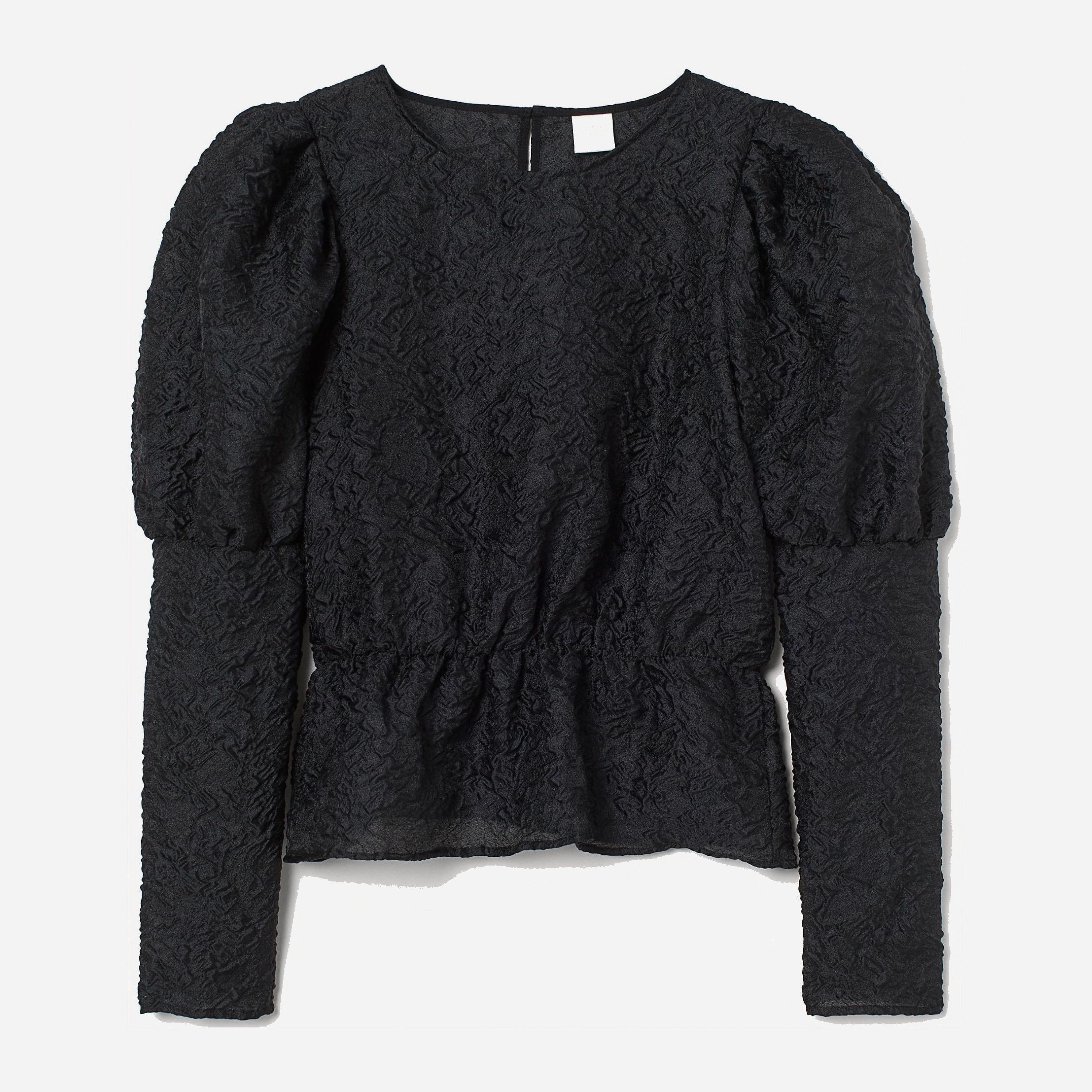 

Блузка H&M 9237102 XL Черная