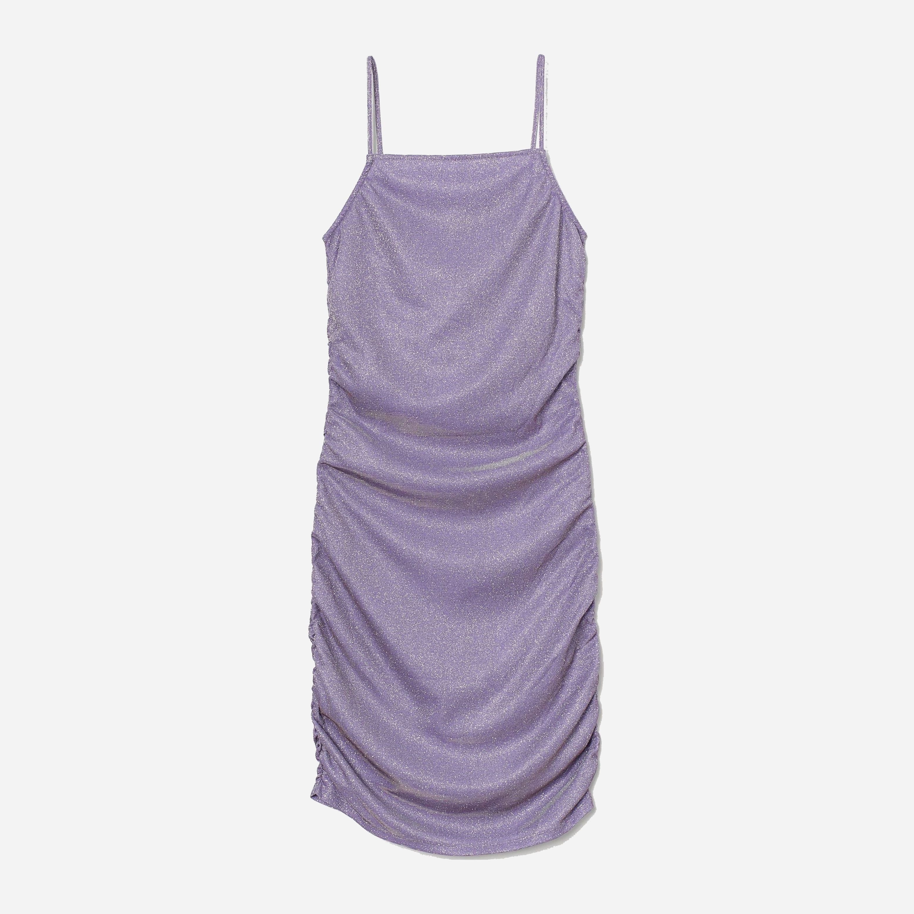

Платье H&M 9189472 XXS Фиолетовое блестящий