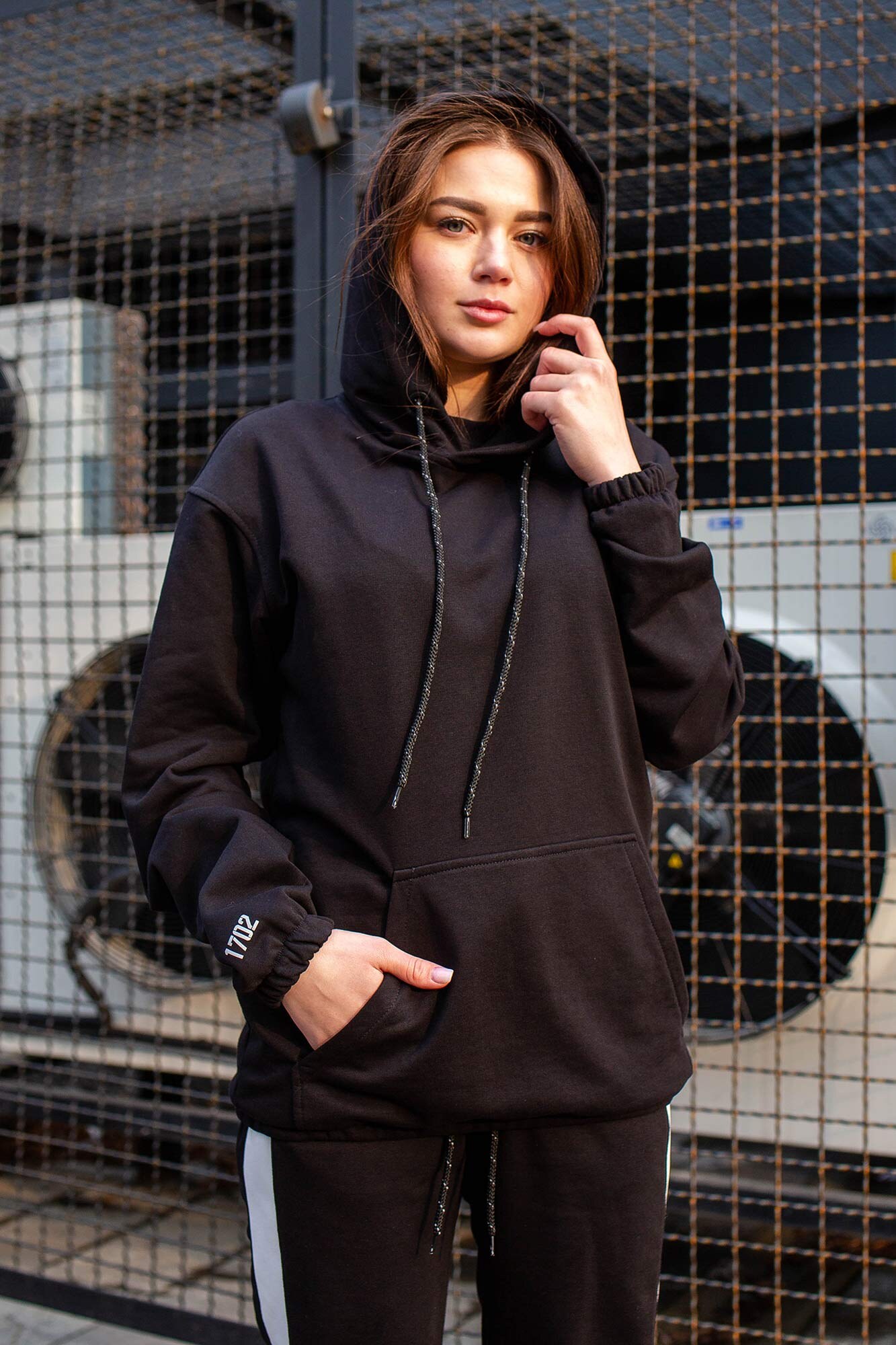 

Оверсайз Without худи Reflective L/XL Черный