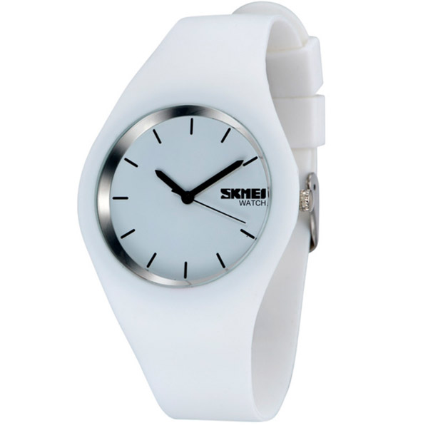

Женские часы Skmei Rubber White II 9068C