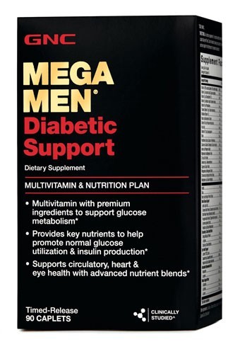 

Витамины GNC Mega Men Diabetic Support 90 таб Без вкуса (819f51)