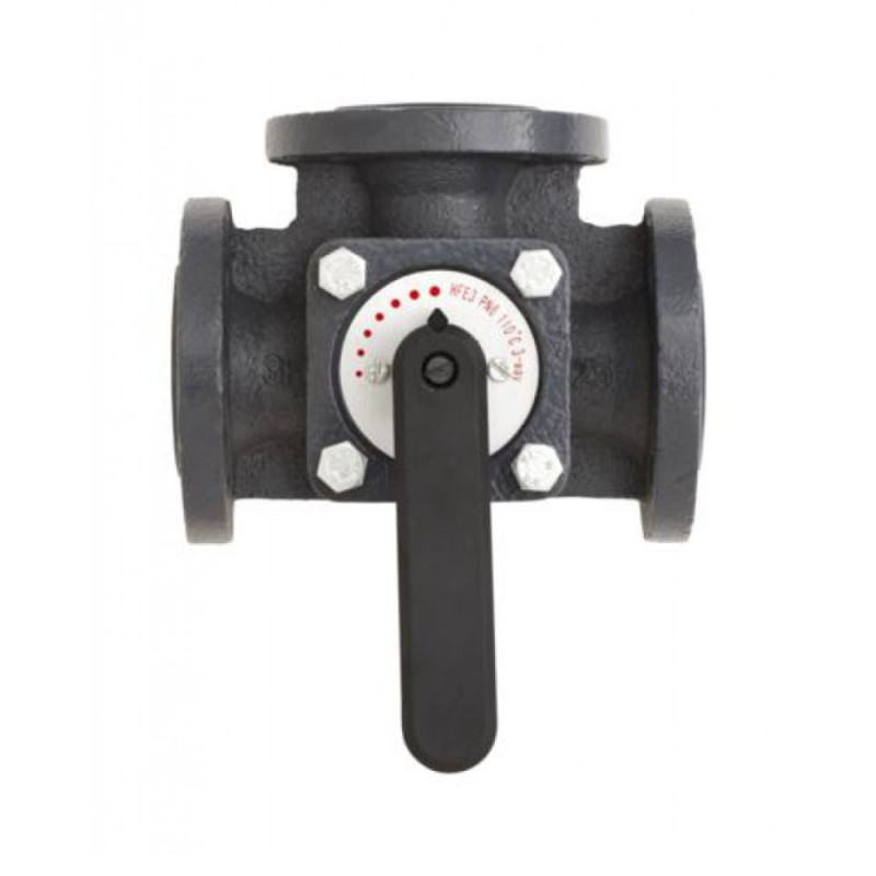 

Клапан трехходовой Danfoss HFE3 Ø50 поворотный (065Z0432)