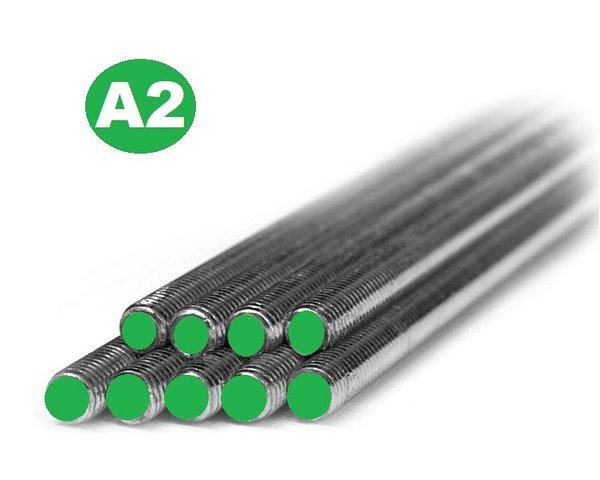 

Шпилька резьбовая M27x1000 DIN 976 нержавеющая сталь А2
