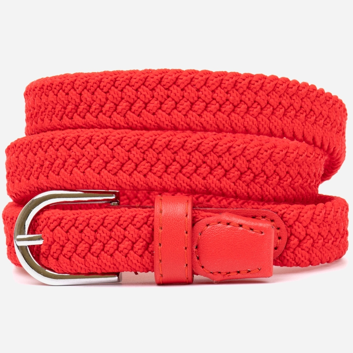 

Женский ремень Vintage 90 см Красный (leather-20543)