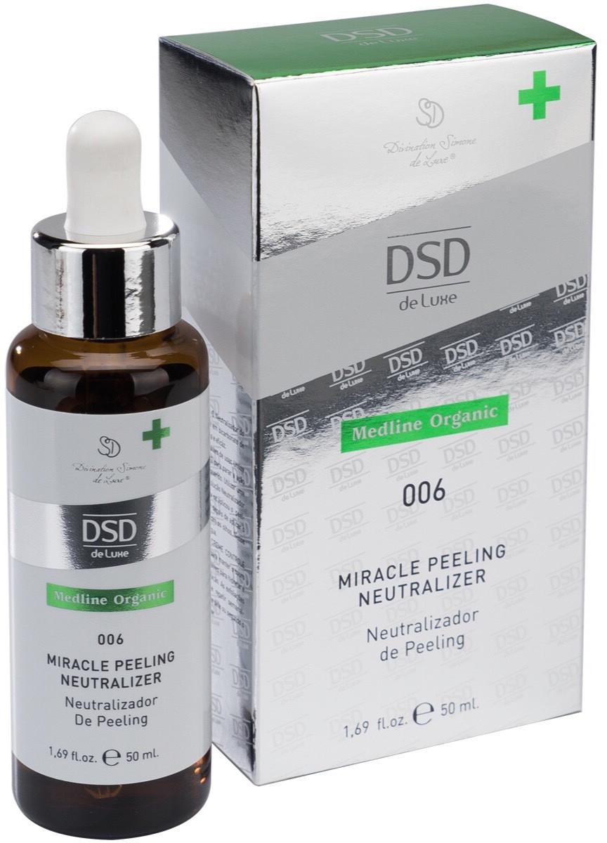 Акція на Нейтрализатор пилинга DSD de Luxe 006 Medline Organic Miracle Peeling Neutralizer 50 мл (8437013722223) від Rozetka UA