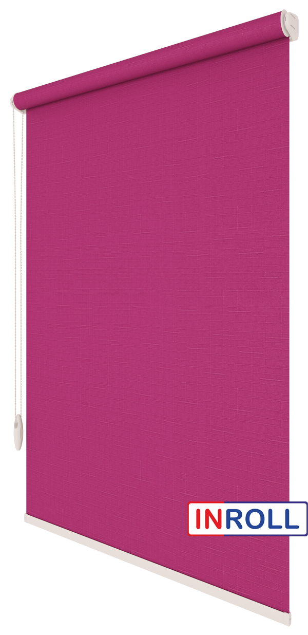 

Ролета тканевая INROLL Есо-Standart 162,5х165 см Len Фуксия 7435