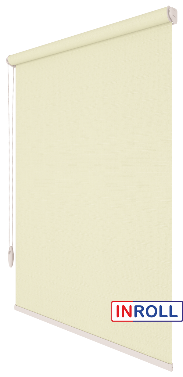 

Ролета тканевая INROLL Есо-Standart 197,5х165 см Len Молочный 875
