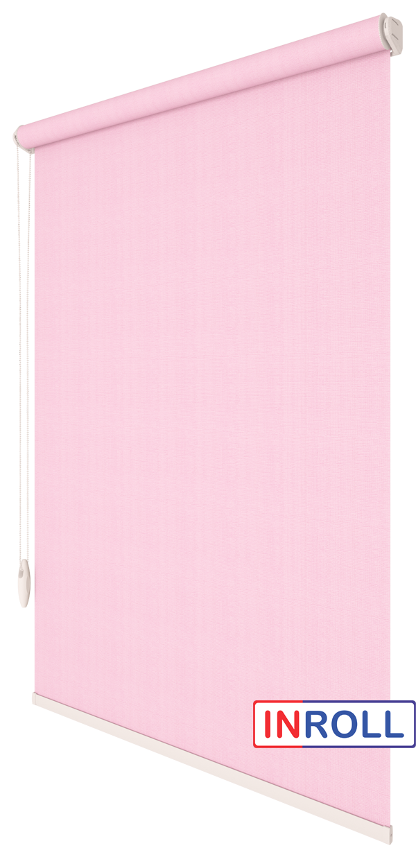 

Ролета тканевая INROLL Есо-Standart 165х185 см Camila Розовый A614
