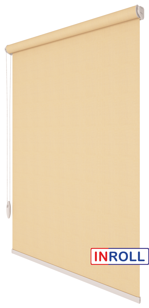 

Ролета тканевая INROLL Есо-Standart 185х185 см Camila Светлый абрикос A604
