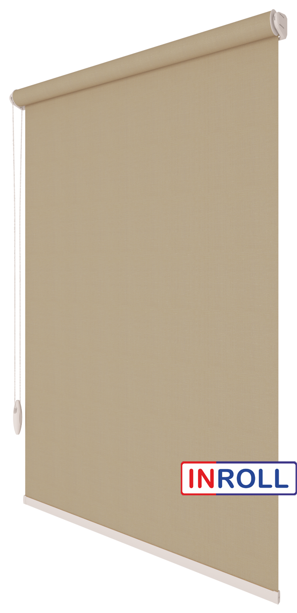 

Ролета тканевая INROLL Есо-Standart 172,5х185 см Camila Латте A650