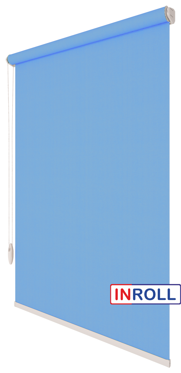 

Ролета тканевая INROLL Есо-Standart 147,5х185 см Camila Синий A621