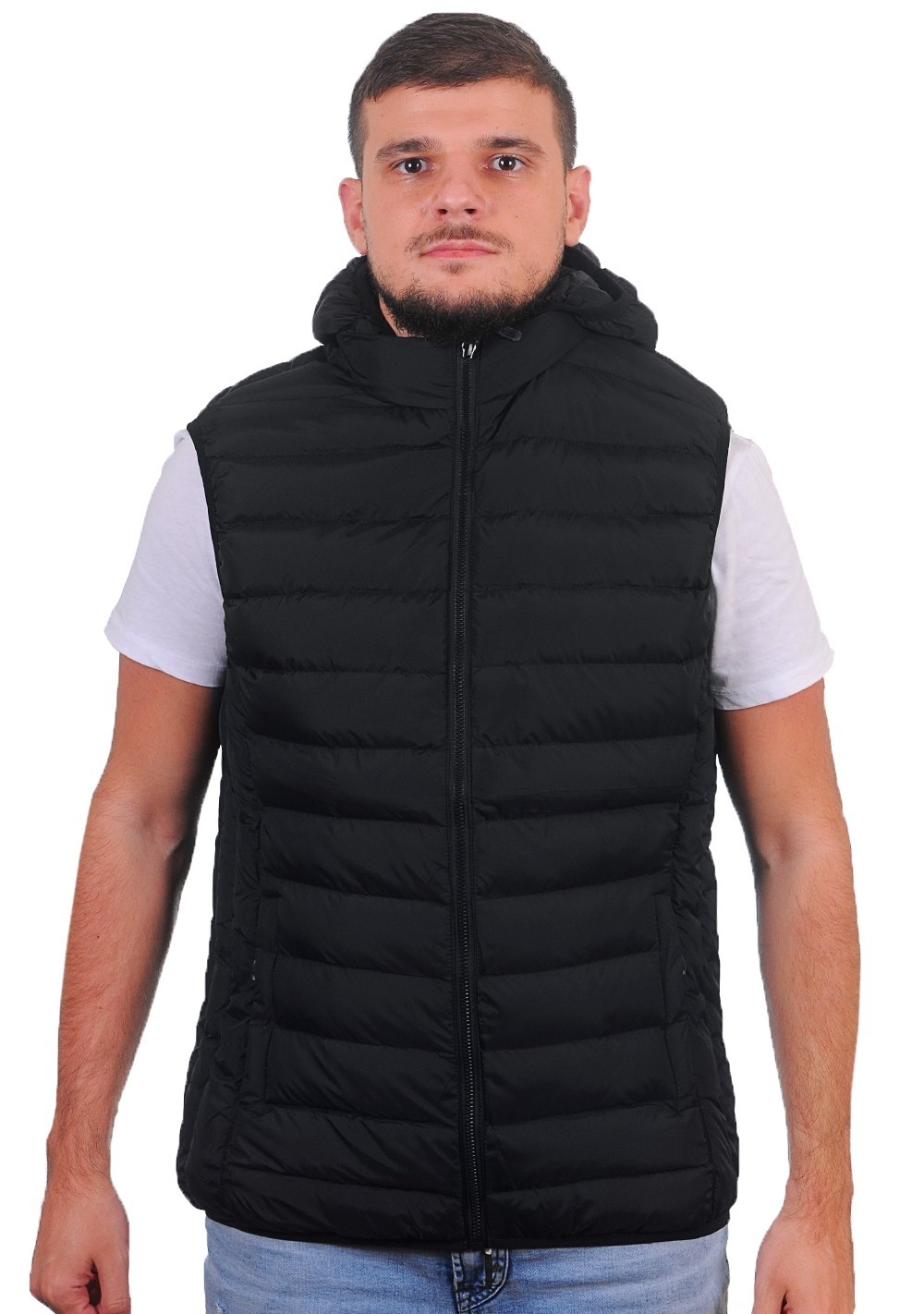 

Жилет RLZ 21-28708  чёрный, Жилет RLZ 21-28708 8XL чёрный