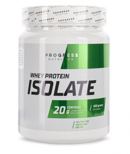 

Протеин Progress Nutrition Whey Protein Isolate 500 грамм Ваниль