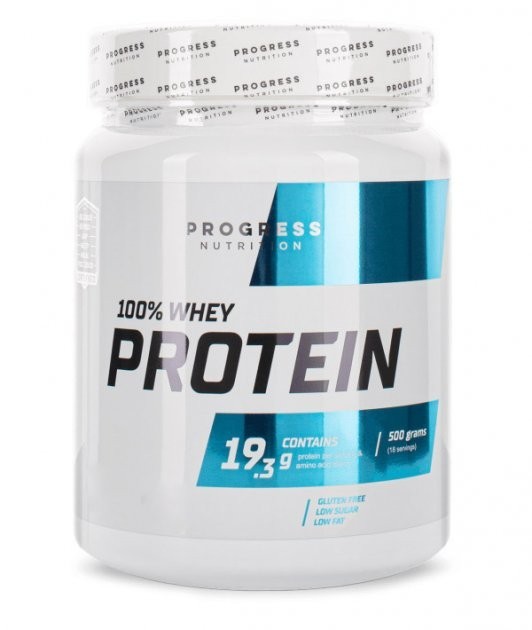 

Протеин Progress Nutrition Whey Protein 500 грамм Клубника