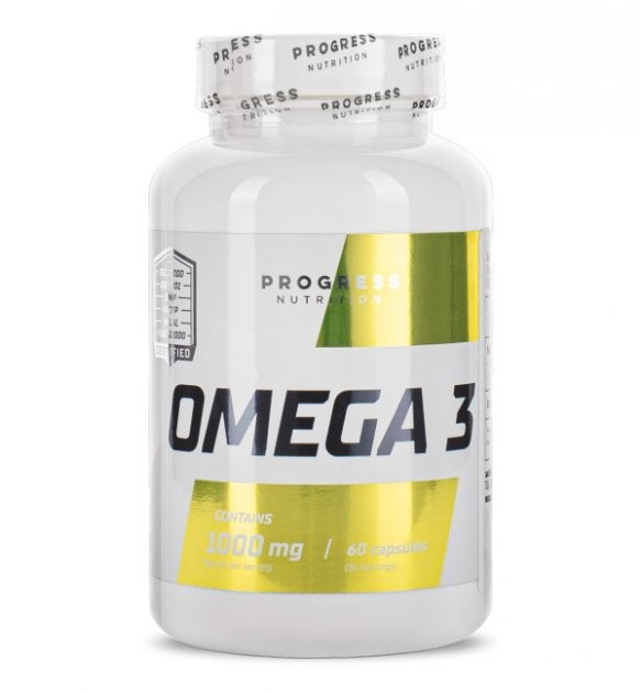 

Жирные кислоты Progress Nutrition Omega 3 60 капсул