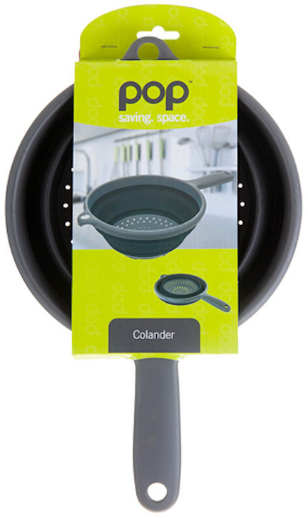 

Складной дуршлаг Summit Pop Colander with Handle Черный (666056)