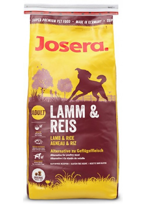 

Сухой корм для собак всех пород (ягненок и рис) Josera Lamb and Rice 15кг