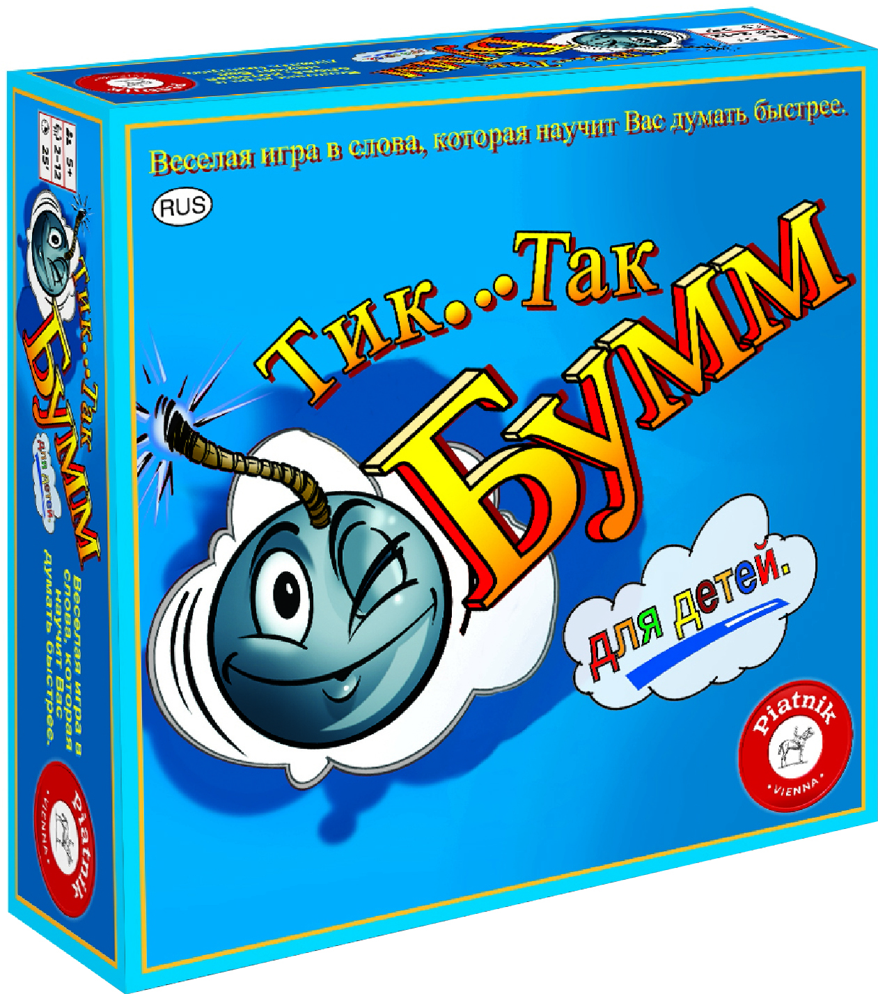 

Настольная игра Piatnik Тик-Так-Бумм для детей (PT-798191)