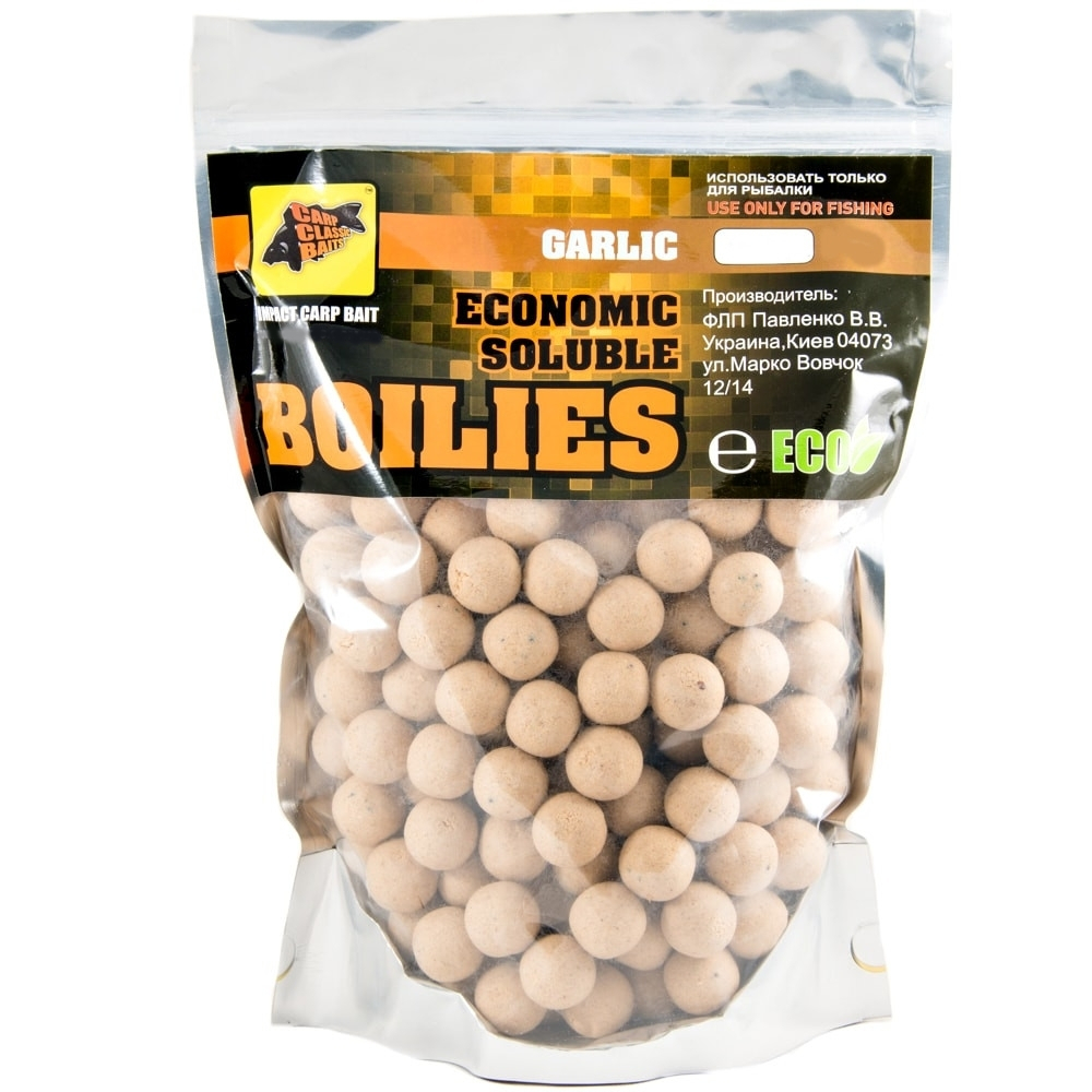 

Бойлы CCBaits Economic Soluble Garlic 20mm 3kg (CCB002582)