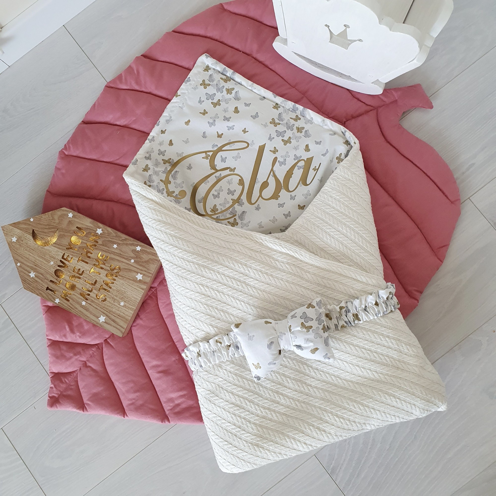 

Конверт-одеяло для новорожденного MammyDo Beige бежевого цвета