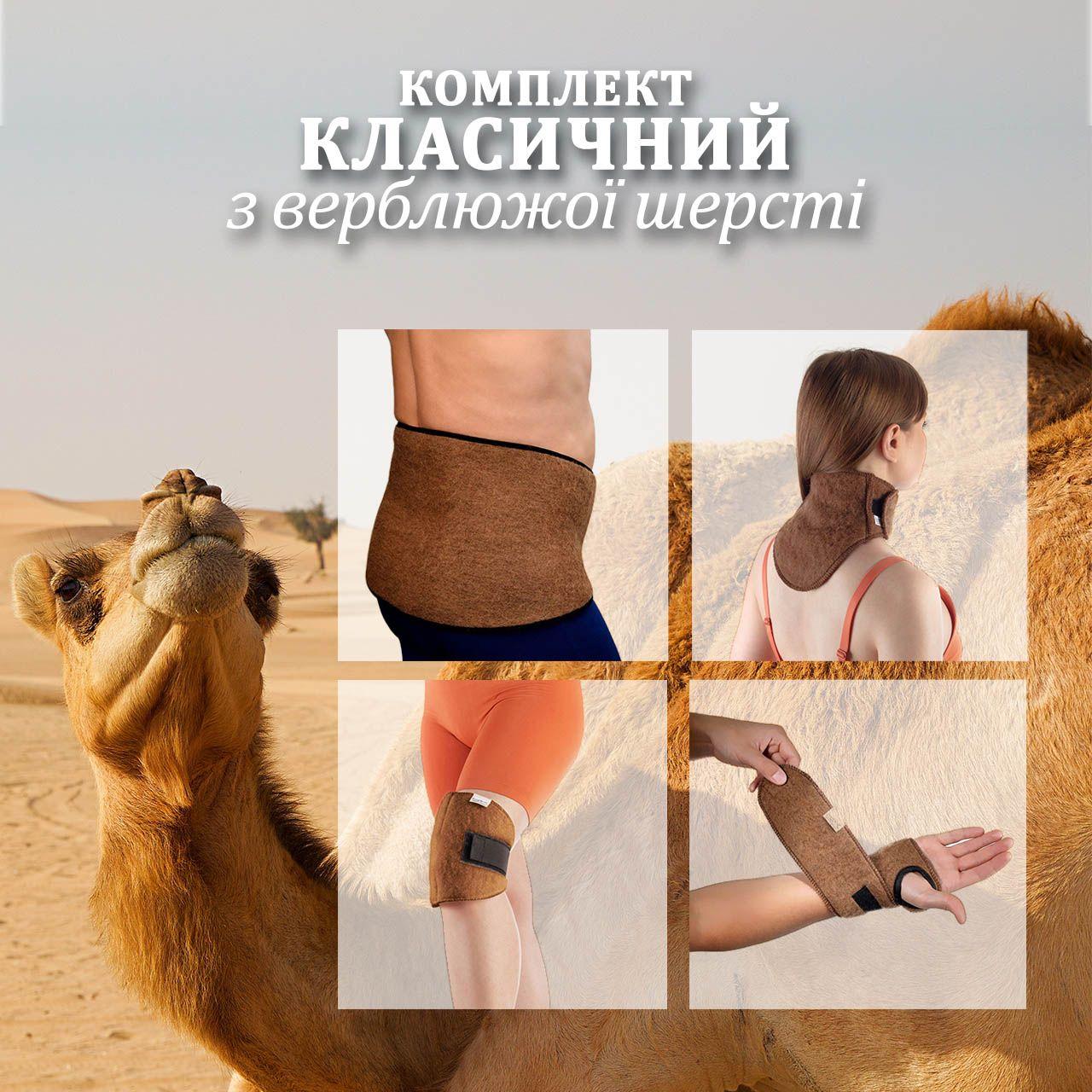 

Комплект из верблюжьей шерсти Доктор Шерсть Классический M