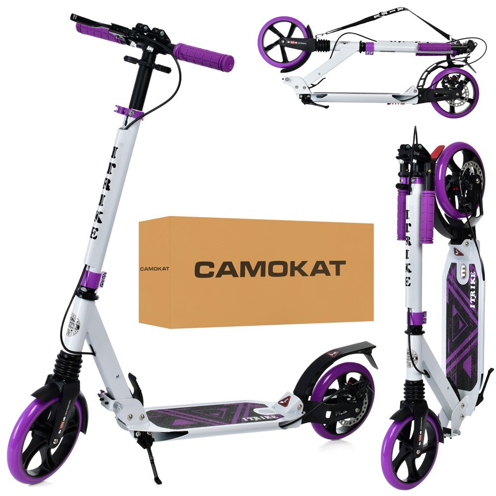 

Подростковый самокат iTrike SR 2-018-11-WV White Violet