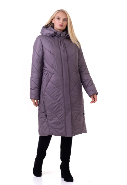 

Пуховик Maha 157-1  Лиловый, Пуховик Maha 157-1 60 Лиловый