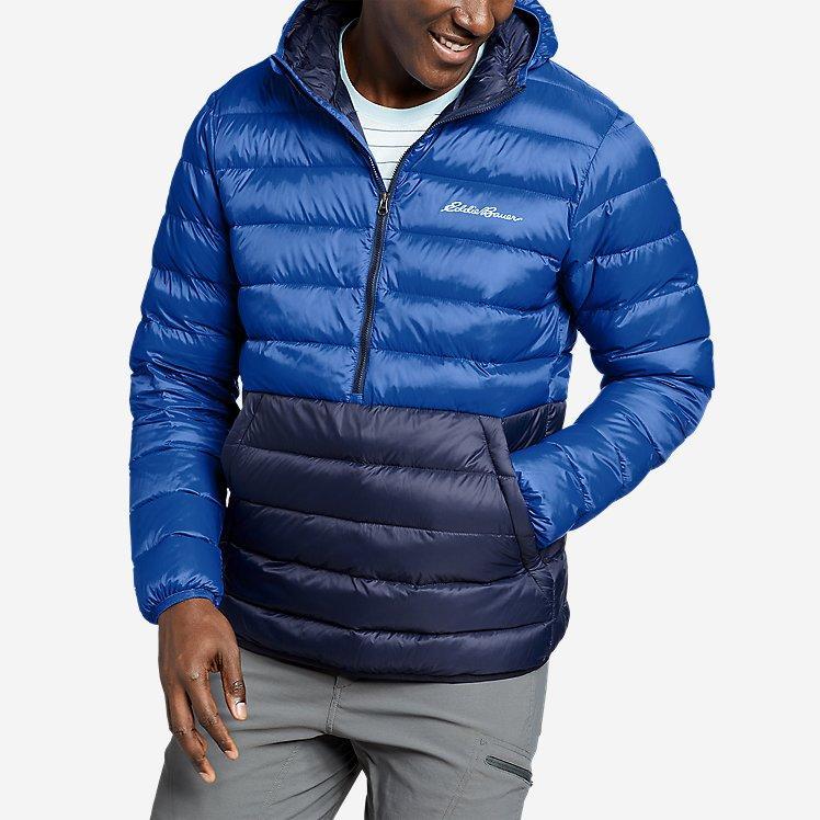

Мужской пуховый анорак Eddie Bauer Men's CirrusLite Down Pullover Ultramarine S