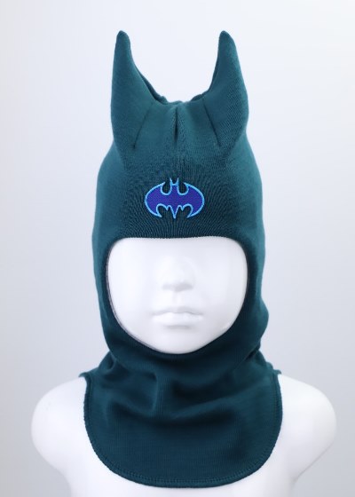 

Шапка-шлем детский для мальчика Beezy весна - осень 1717-17 модель Бэтмен р. 3 (54-56 см)