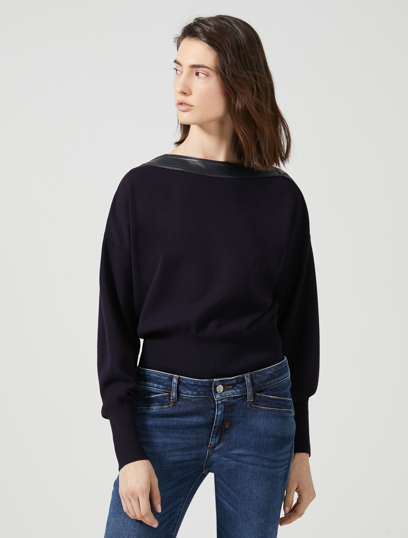 

Джемпер MaxMara  Темно-синий 73660606600, Джемпер MaxMara S Темно-синий 73660606600