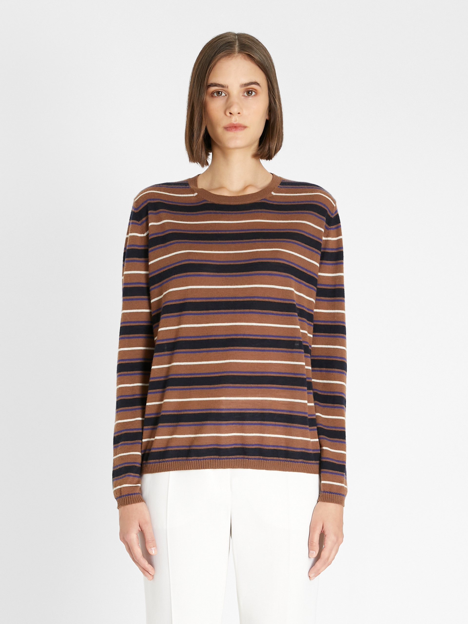 

Джемпер MaxMara  Темно-коричневый 13661319600, Джемпер MaxMara M Темно-коричневый 13661319600