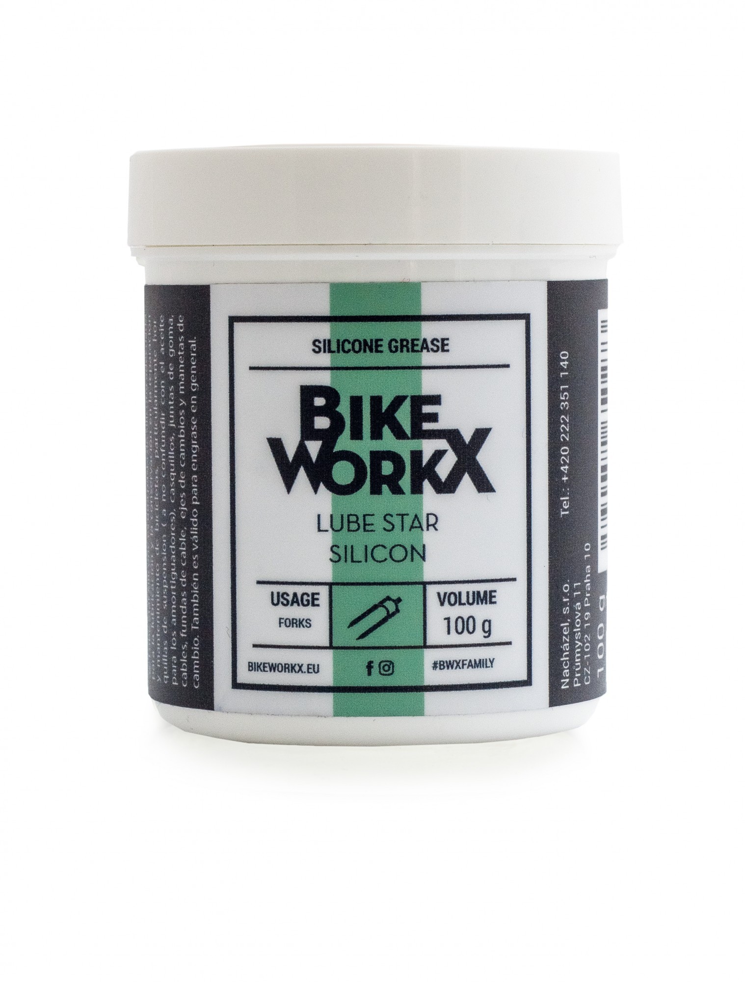 

Густая смазка BikeWorkX Lube Star Silicon банка 100 г