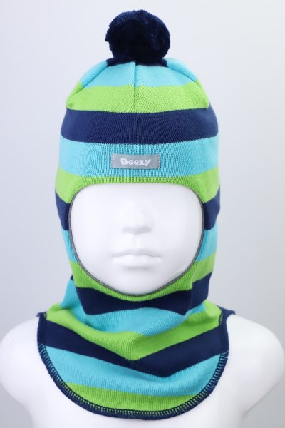

Шапка-шлем детский для мальчика Beezy весна - осень 1512-34-20 модель Пол р. 1 (47-49 см).