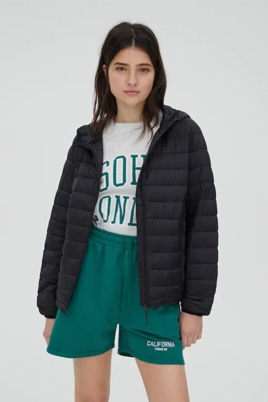 

Куртка Pull & Bear 9714/333  Черная, Куртка Pull & Bear 9714/333 S Черная