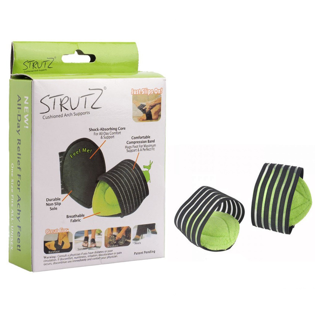 

Стельки супинаторы Strutz Black ортопедические