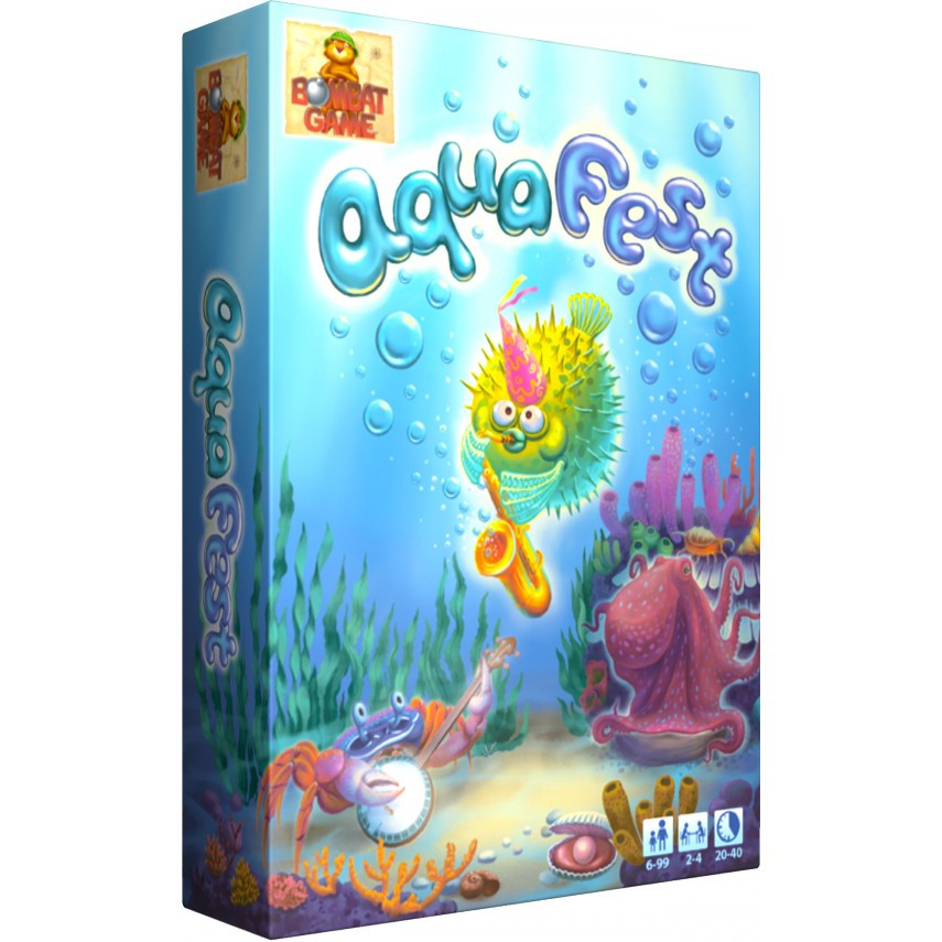 

Игра настольная Bombat Game AQUA FEST 2-4 игрока, 6+ лет (in033)