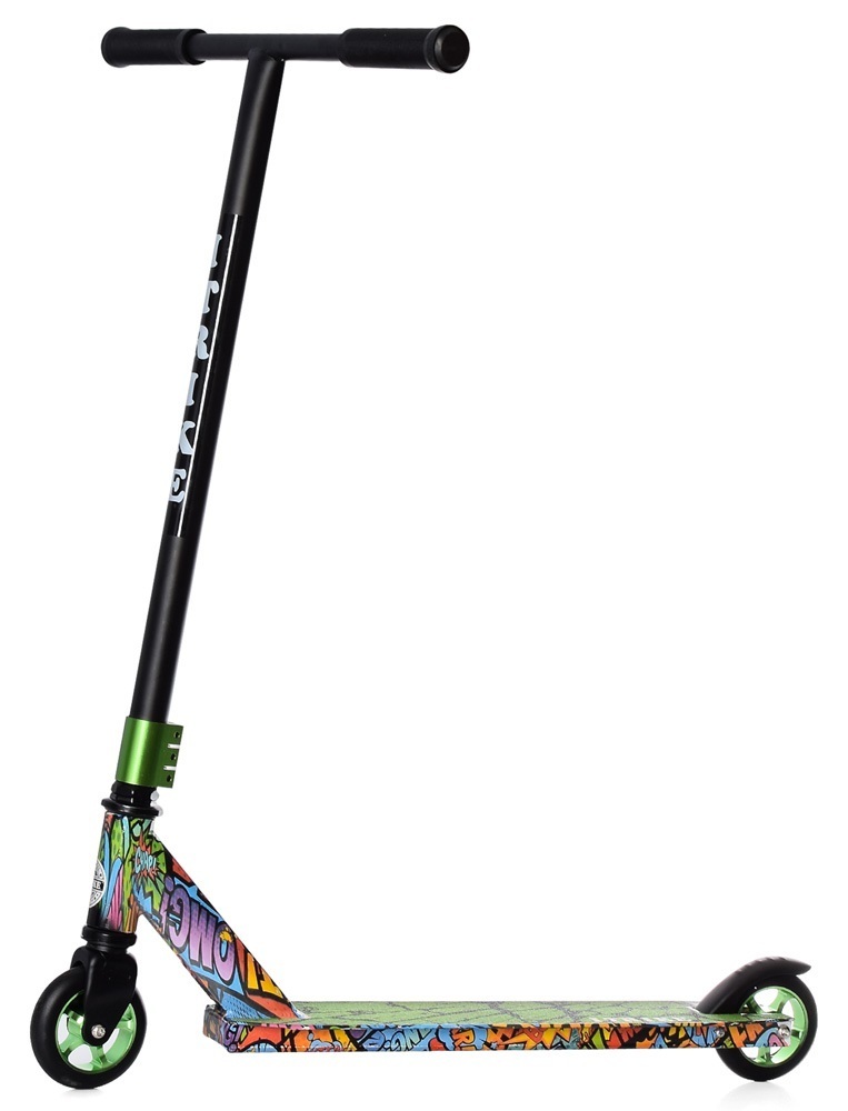 

Самокат трюковый iTrike SR 2-066-1-WP3 Black-Green (SR 2-066-1)