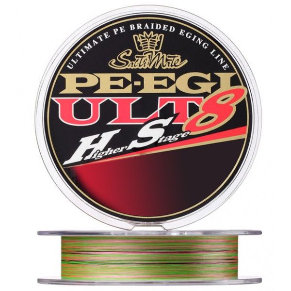 

Шнур Sunline PE EGI ULT HS8 180m мультиколор #0.5/0.117mm 8Lb/3.9kg