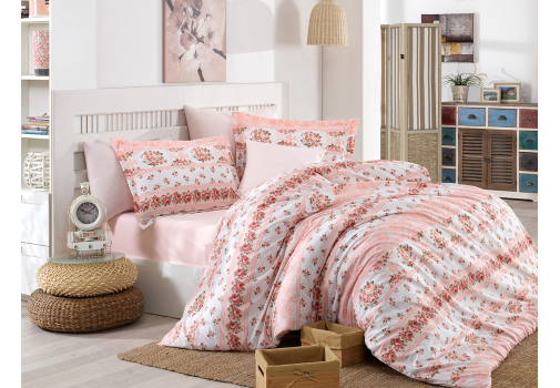 

Комплект постельного белья Halley Home Sr 11 Персиковый