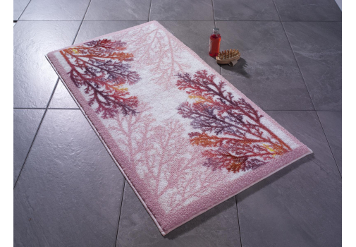 

Коврик для ванной Confetti Coral pembe 50*57 Розовый