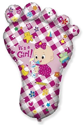 

Фигура Стопа / Ножка it's a girl Розовая (ФМ)
