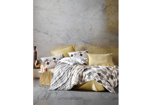 

Комплект постельного белья Cotton Box Stone Разноцветный