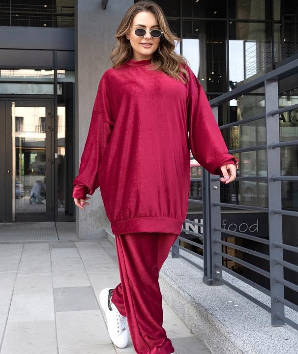 

Костюм G&M k-83812 - Размер цвет бордовый, Костюм G&M k-83812 54-58 Размер цвет бордовый