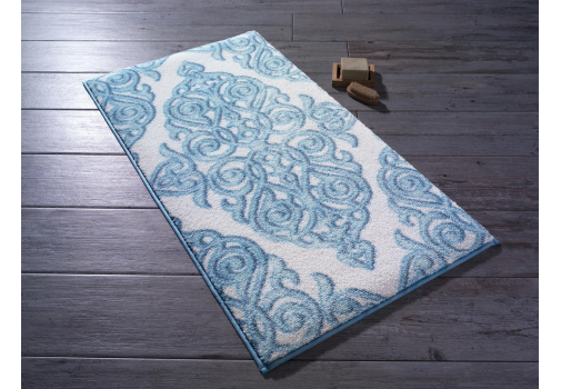 

Коврик для ванной Confetti Emboss Turkuaz 50*57 Бирюзовый