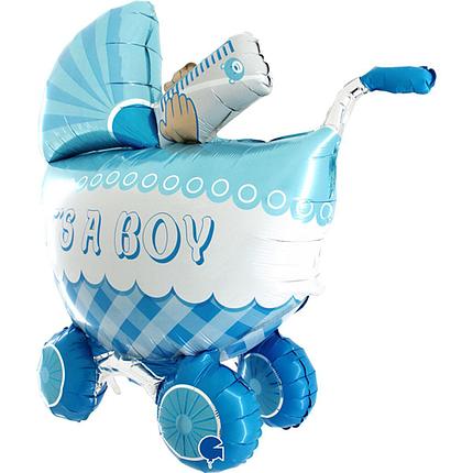 

Фигура GRABO-ГР Коляска It's a Boy голубая (УП) 74637