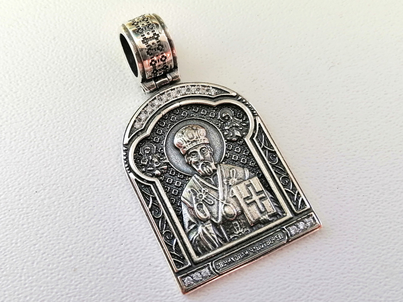 

Серебряная ладанка 623