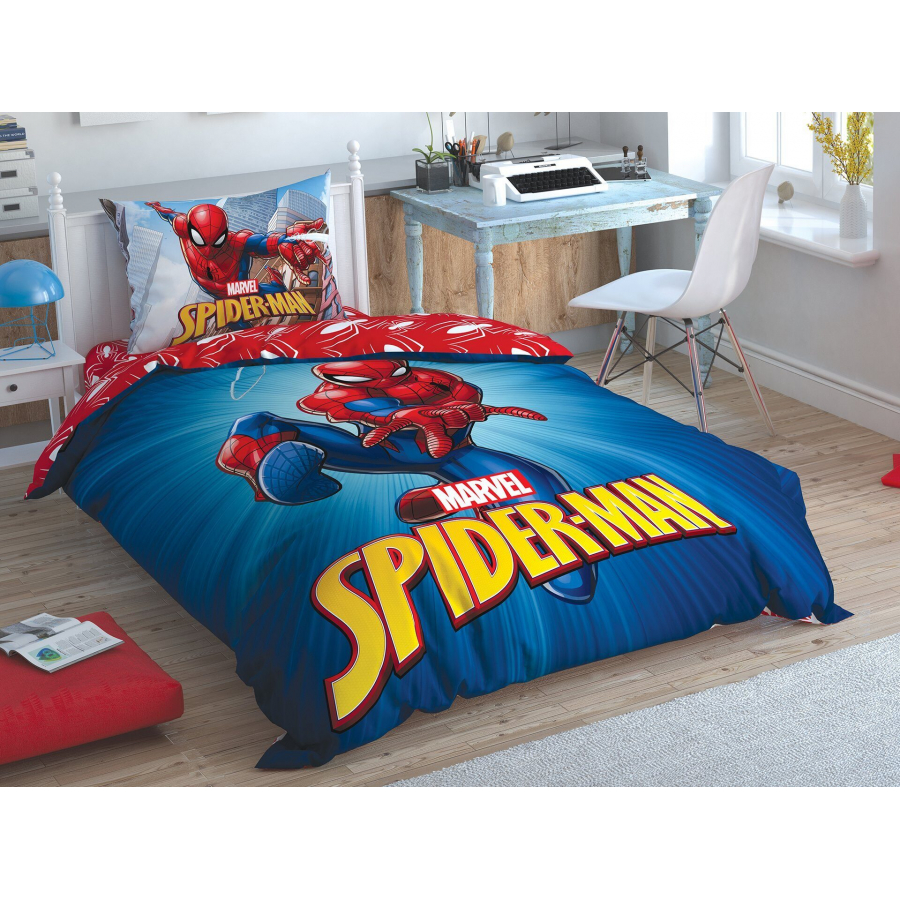 

Постельное белье Tac Disney Spiderman Time To Move 160*220 подростковый (svt-2000022293037)