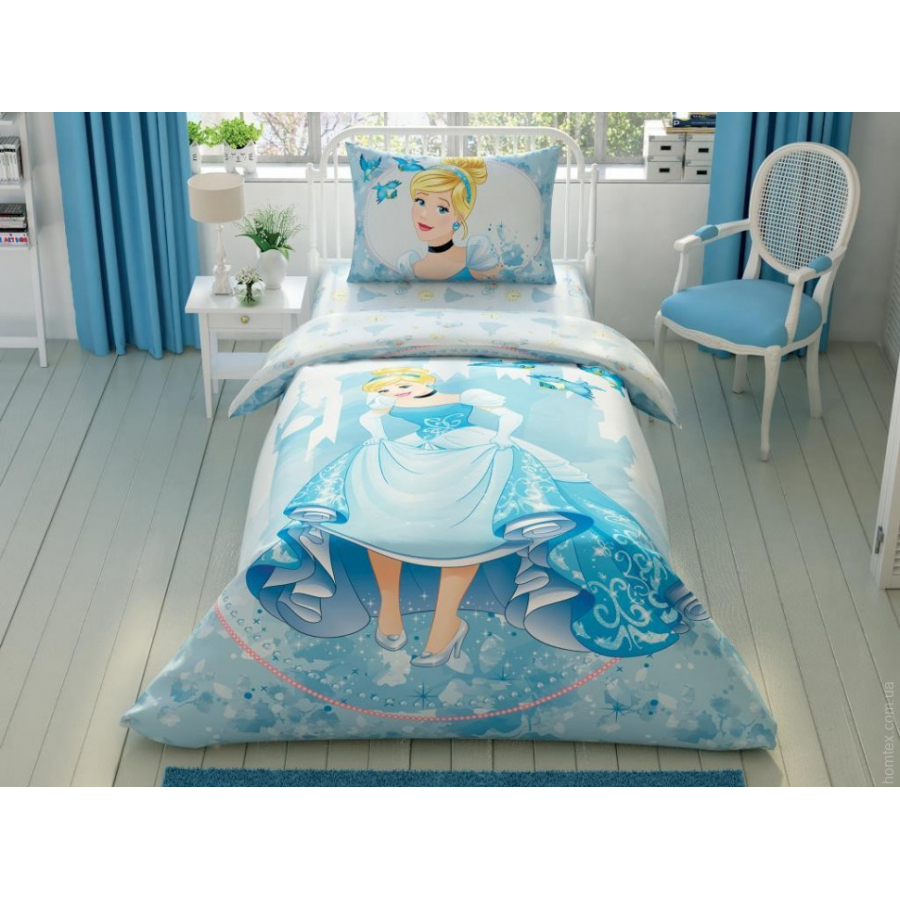 

Постельное белье Tac Disney Cindrella Forever 160*220 подростковый (svt-2000022292931)