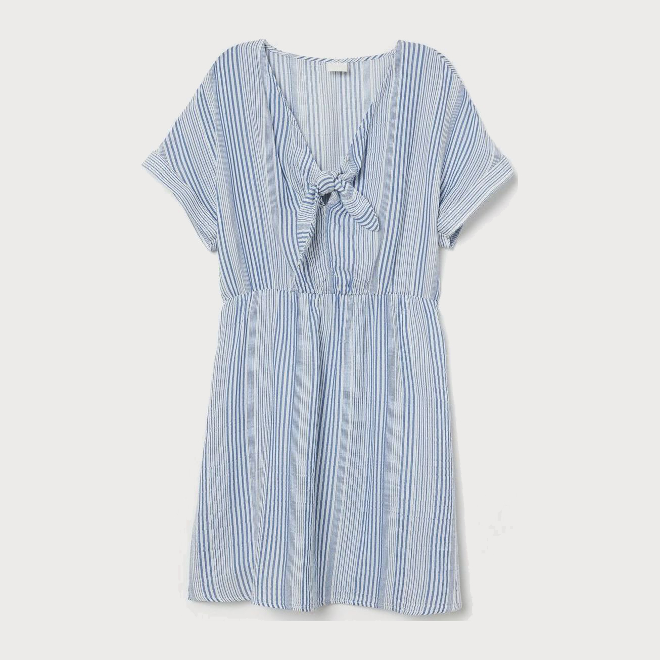 

Платье H&M 01-0772898-9  Синее (СА2000001851166, Платье H&M 01-0772898-9 42 Синее (СА2000001851166)