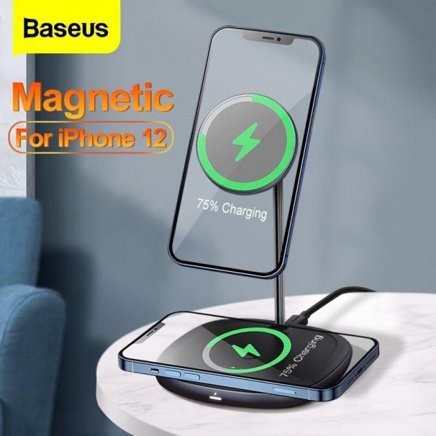 

Зарядное устройство Baseus Swan Magnetic 20W black
